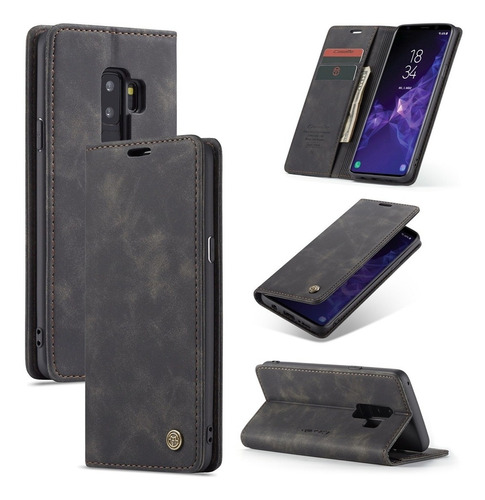 Funda Tipo Cartera Caseme 0013 Para Samsung Galaxy S9+ Plus