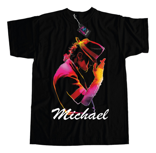 Remera De Algodon Estampada Michael Jackson Dtf