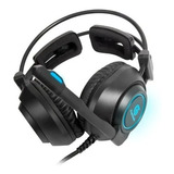 Headset Gaming Fortrek Vickers Rgb Drivers 50mm P2/usb