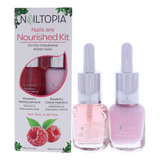 Kit Nails Are Nourished De Nailtopia Para Mujer, Kit De 2 Pi