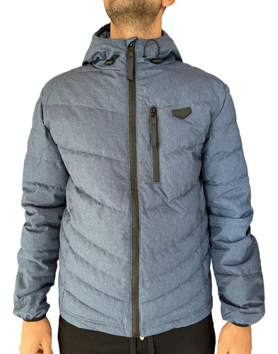 Campera Munich Inflable Refans A+ Positivo Azul