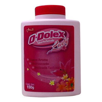 Talco Perfumado Para Pies Y Cuerpo O-dolex Lady 150 Grs | MercadoLibre
