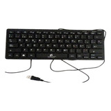 Keyboard Teclado Compacto Para Mini Lap Ele-gate Usb Negro