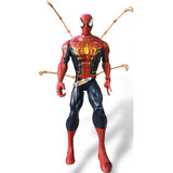 Boneco Homem Aranha Spider Musical Articulado 32cm Som Reais