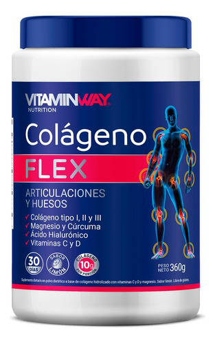 Colageno Flex Articulaciones Y Huesos Vitamin Way 360 Gr