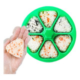2x Molde De Sushi Em Forma De Bola De Arroz Para Comida Q