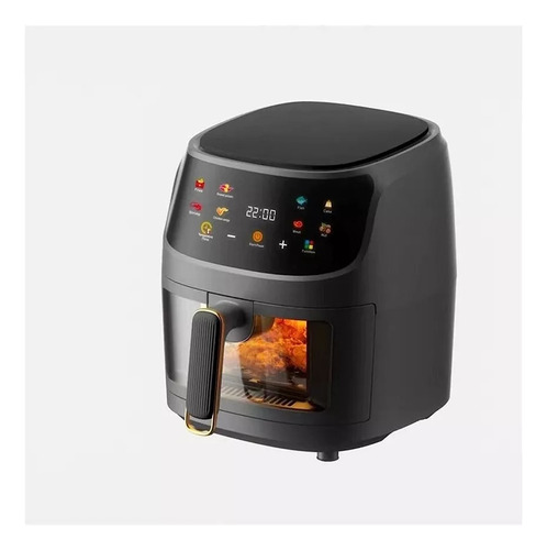 Freidora De Aire Olla Air Fryer 10 Litros Táctil + Parrilla