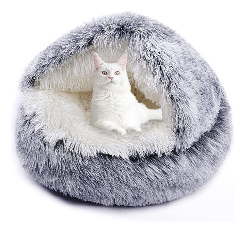 Cama Cueva De 60 Cm Para Gatos Mascotas Invierno L 