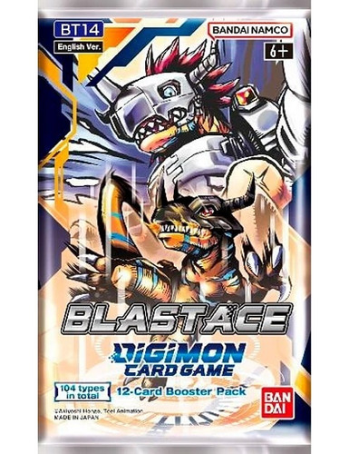 Sobre Digimon Card Game: Blast Ace - Booster Pack