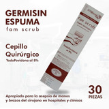 Cepillo Quirúrgico Con Germisin 30 Piezas