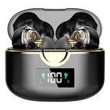 Auriculares Inalámbricos Estéreo T22 Pantalla Led Negro