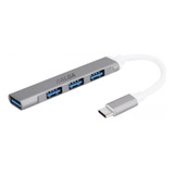 Adaptador Hub Tipo C A 4 Usb 3.0 Macbook Mac Pc Smartphone