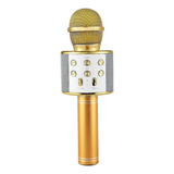 Microfone Sem Fio Bluetooth Alto Falante Karaokê Tomate 1036