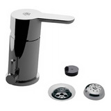 Baño Griferia Bidet Monocomando Fv Puelo 189/b5-cr