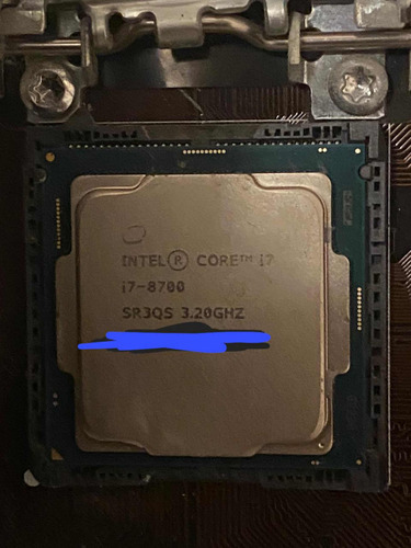 Procesador Intel Core I7 8700 Socket 1151 8va