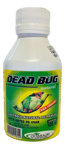 Combate Pragas Dead Bug- Óleo Nim, Pimenta, Fumo Concentrado