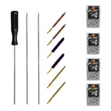 Kit Limpar Airsoft 4.5mm Carabina 5.5mm + 04 Chumbinhos 5.5