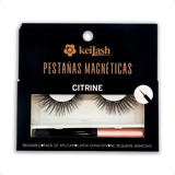 Keilash Pestañas Postizas Magneticas Delineador Citrine