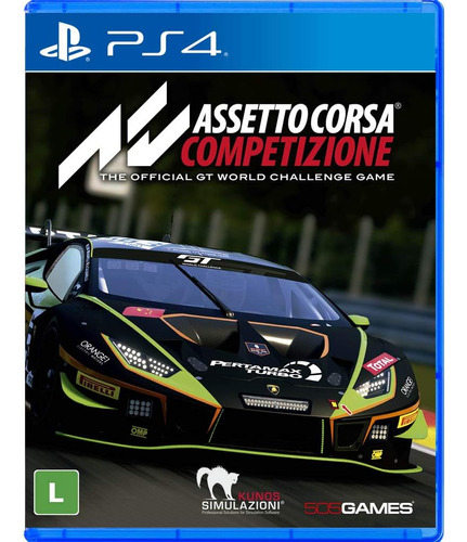 Assetto Corsa Competizione Ps4 Br Midia Fisica