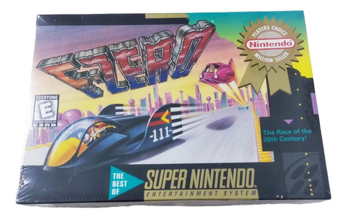 F-zero Original Novo Lacrado Snes - Super Nintendo Cartucho