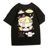 Camiseta De Manga Corta De Algodón Pom Pom Purin Helado