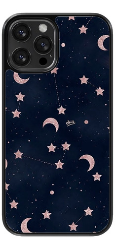 Funda Para Celular Lunas Cielo Estrellas Fondo Azul