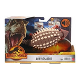 Jurassic World- Ankylosaurus Muñeco C/sonido