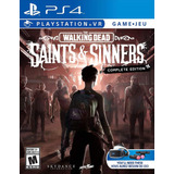 Juego Para Ps4 The Walking Dead: Saints & Sinners