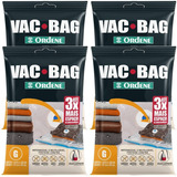 Kit 4 Sacos A Vácuo Organizador Edredom Vac Bag Grande 55x90