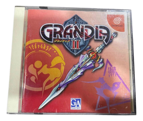 Sega Dreamcast Grandia Ii Original Japonês Usado Impecável