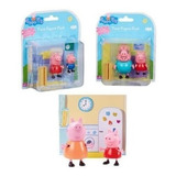 Peppa Pig 2 Figuras Con Imagen Lugar De La Casa 6692 Caffaro