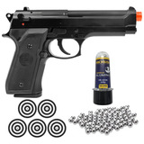 Pistola Pressão Airsoft Beretta M92 Spring Mola Kwc 6mm Show