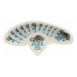 Jim Dunlop Tortex Flex Jazz Iii Xl 1,0 Mm, Paquete De 12