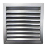 Louvers De Aluminio, Mxalv-001, 24x24x2 Pulgadas, Cal. 30