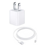 Cargador Para iPhone 5w + Cable Usb - L 1 Metro Original