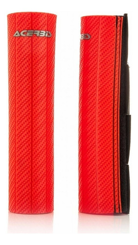 Funda Cubre Barral Universal Acerbis Avant Motos Color Rojo