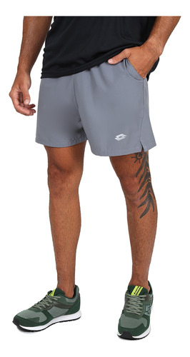 Short Running Lotto Run Fast Hombre En Gris | Stock Center