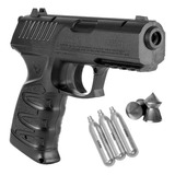 Pistola Aire Comprimido Co2 Gamo P-27 + 3 Garrafas + Balines