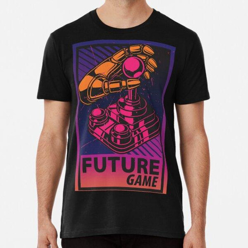 Remera Futuro Videojuego Retro Gamer Geek Room Poster Algodo