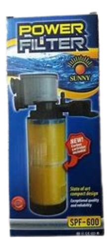 Filtro Sunny Spf-600 Para Acuarios De 140 A 250 Litros