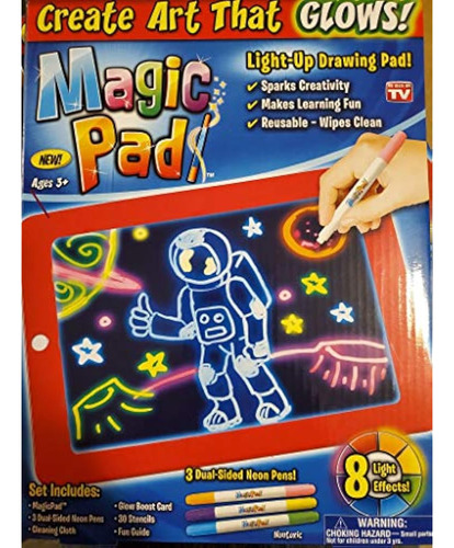 Ontel Tablet De Dibujos Con Luz Led Magic Pad