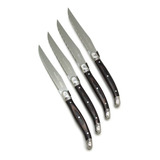 Set 4 Cuchillos Black Mesa Carne Wayu Limited Asado Cocina 