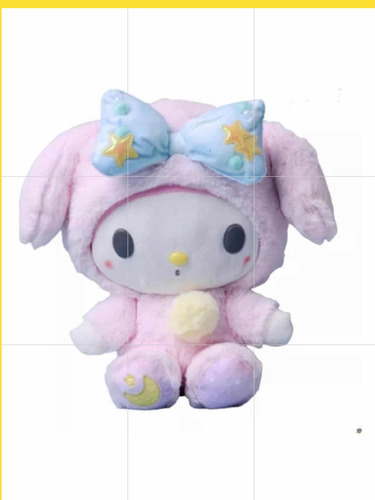 Nuevo Peluches Sanrio Estrella Luna Pijamas Kuromi Cinnamor