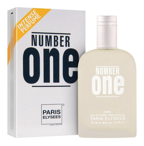 Perfume Number One 100 Ml Paris Elysees - Original + Lacrado