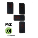 Pack X4 Control Remoto Ppa Zap 433,92 Mhz Porton Automático