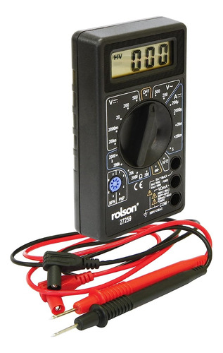 Tester Multimetro Digital Con Buzzer 1000 Volt 10amper