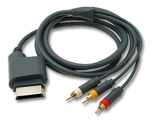 Cable Audio Video Av Rca Para Consola Xbox 360  Microsoft