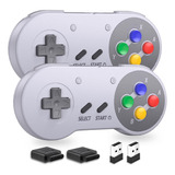 2.4 Ghz Wireless Snes Switch Online Controller, Snes & Usb R