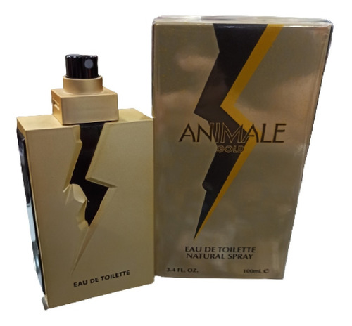 Perfume Animale Gold 100ml Eau De Toillete Masculino