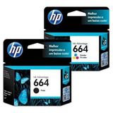 Pack Cartuchos Hp 664 Original Hp 1115 2135 3635 4535 4675